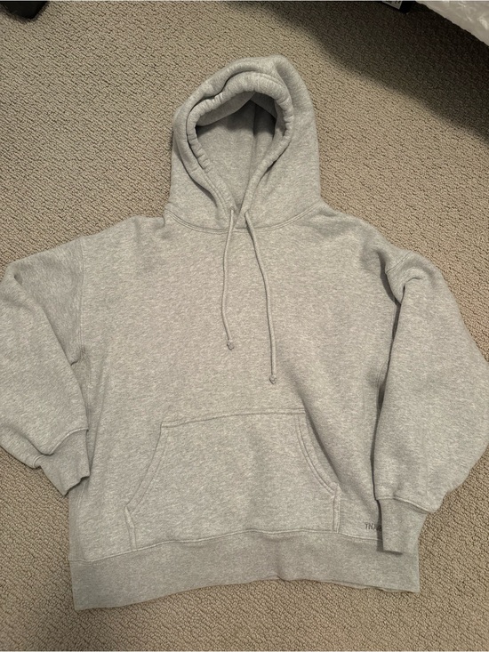 Aritzia Sweaters - Aritzia Light Gray Cozy Pullover Hoodie